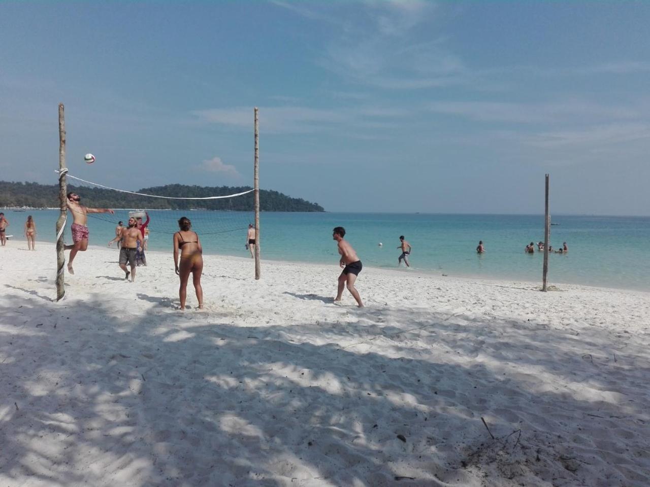 Sandbank Restaurant & Camping Koh Rong Kaoh Touch Exterior foto