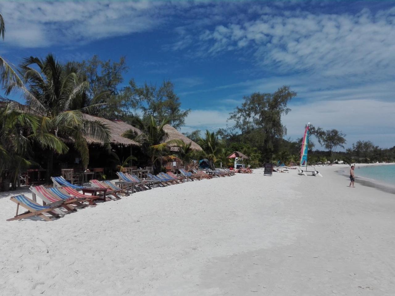 Sandbank Restaurant & Camping Koh Rong Kaoh Touch Exterior foto