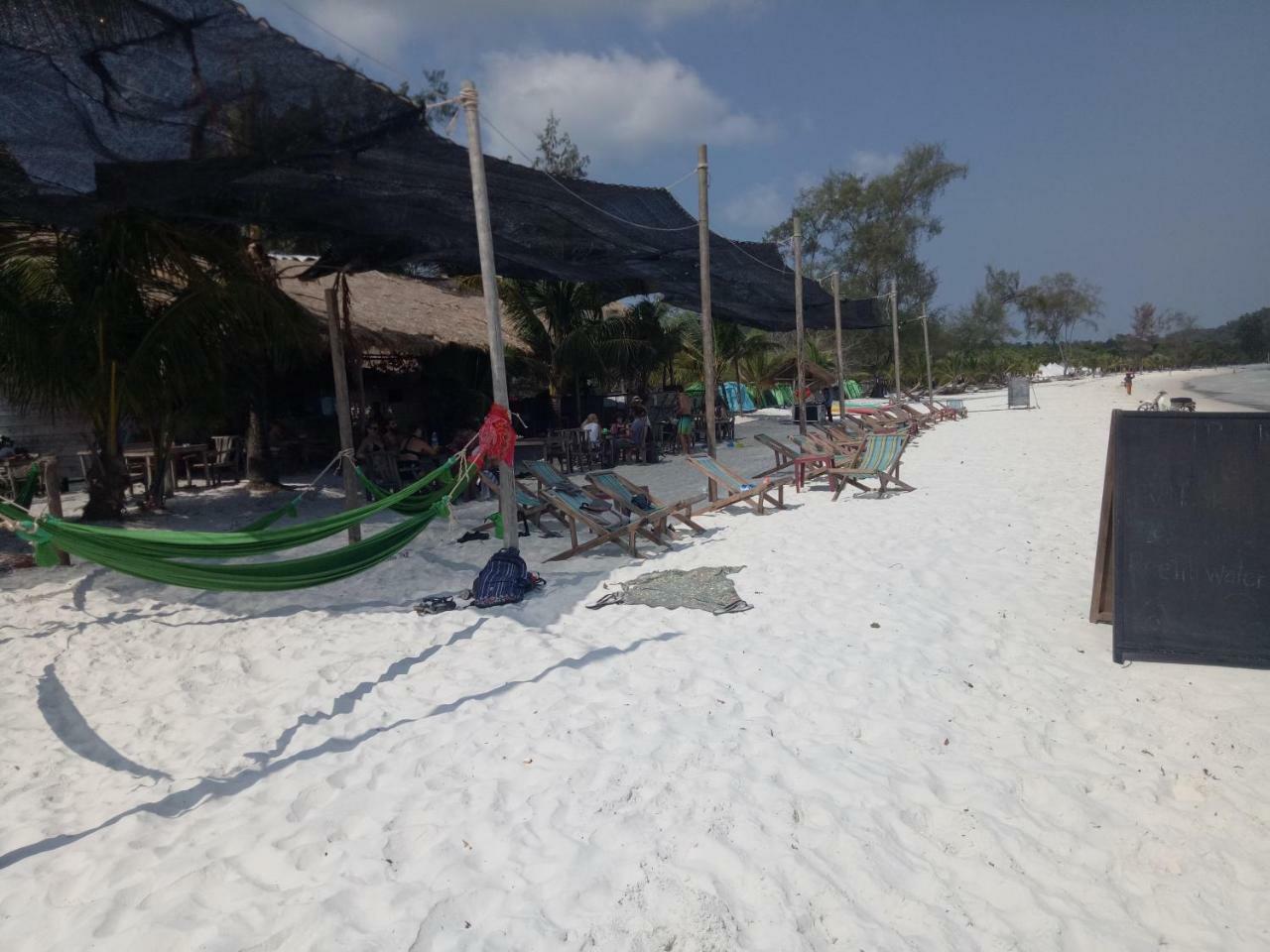 Sandbank Restaurant & Camping Koh Rong Kaoh Touch Exterior foto