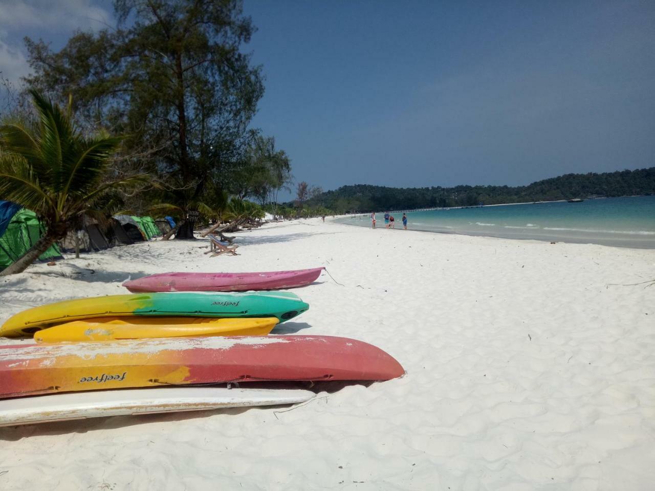 Sandbank Restaurant & Camping Koh Rong Kaoh Touch Exterior foto