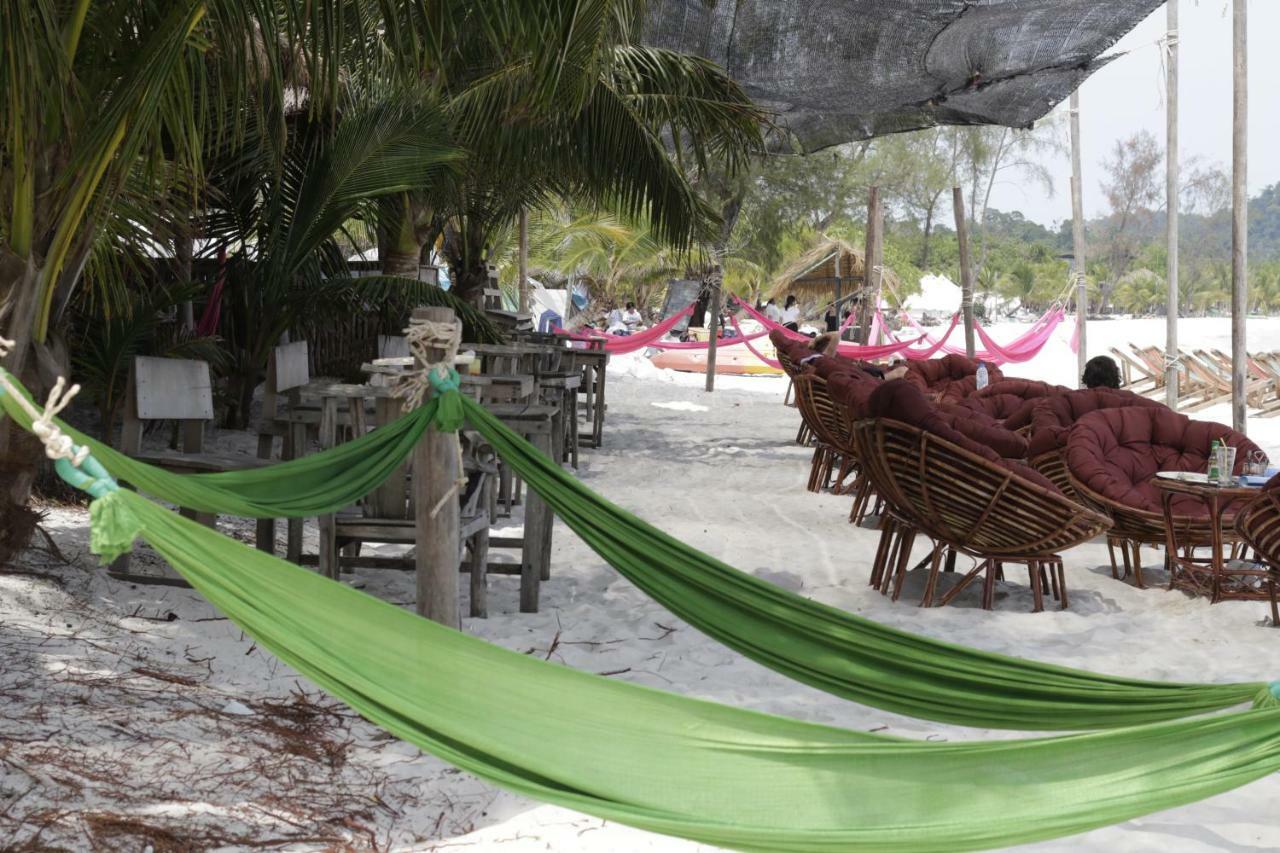 Sandbank Restaurant & Camping Koh Rong Kaoh Touch Exterior foto