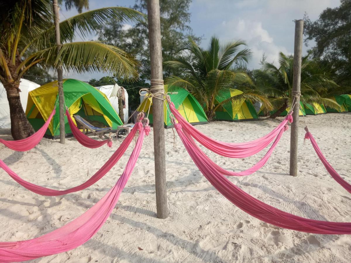 Sandbank Restaurant & Camping Koh Rong Kaoh Touch Exterior foto